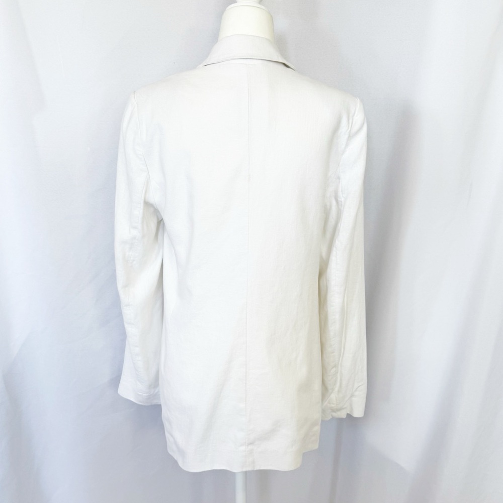 Abercrombie & Fitch Linen Blend Blazer M - Picture 4 of 12